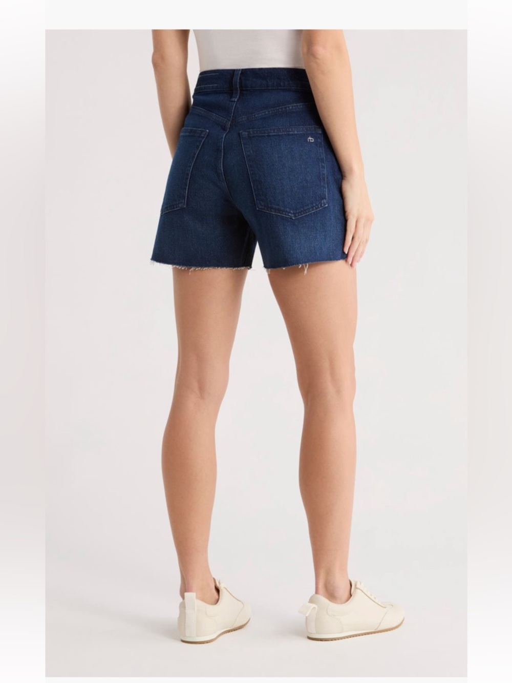 Rag & Bone Retro Cut Off Denim Shorts, 26 NWT - Picture 2 of 9